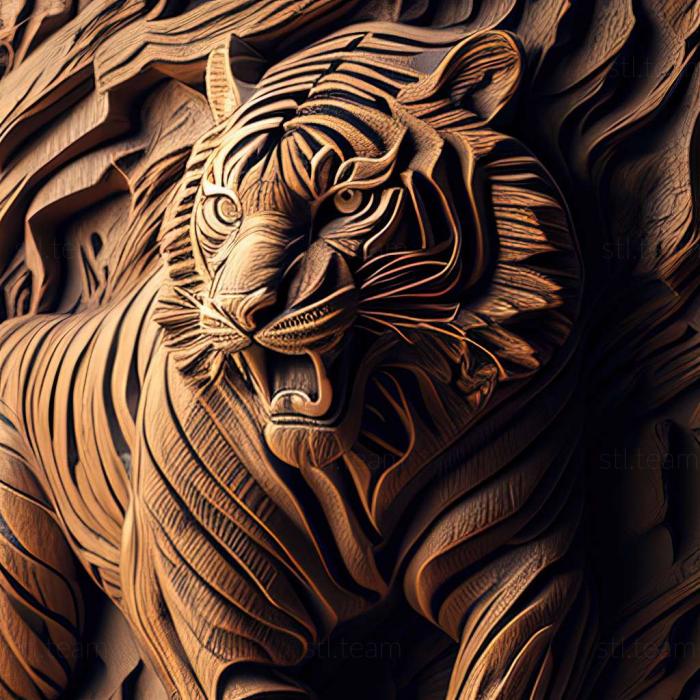 Знаменита тварина тигр Кузя